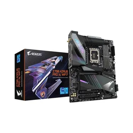 Gigabyte Z790 Aorus Pro X Intel Lga 1700 Atx Motherboard (Black) Supports Intel 12th, 13th & 14th Gen Processors