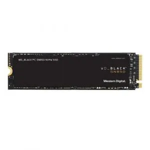 Western Digital Black SN850 500GB NVMe M.2 Internal Solid State Drive - Without Heatsink (WDS500G1X0E)