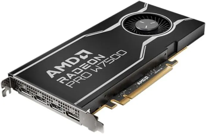 AMD Radeon PRO 8GB GDDR6 W7500 Graphic card