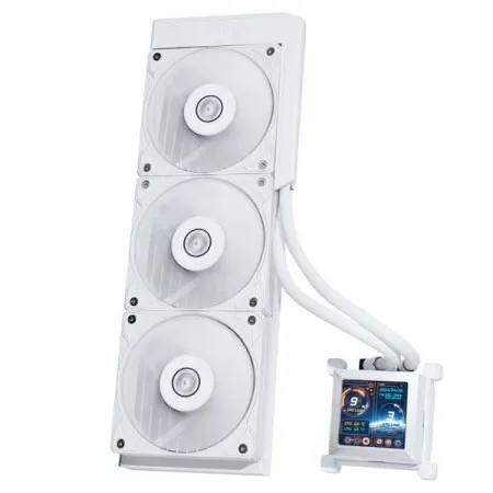 LIAN LI Hydroshift LCD 360S 360mm CPU Liquid Cooler ( White )