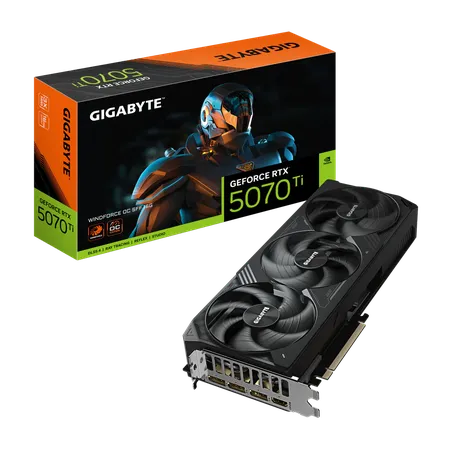 GIGABYTE RTX 5070 Ti SFF Windforce OC 16GB Nvidia Graphic Card