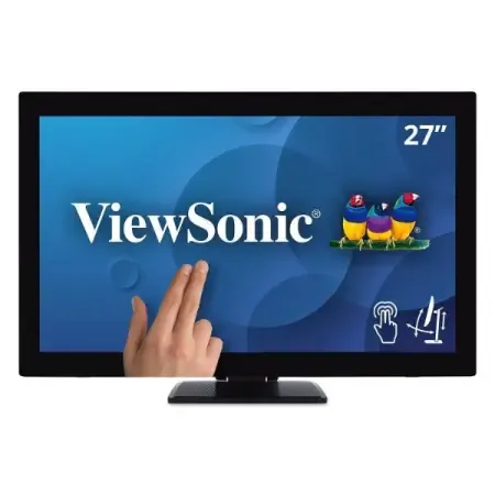 ViewSonic TD2760 27″ VA FHD Touch Monitor Black