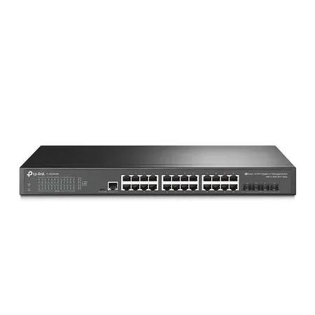 TP-Link TL-SG3428XF Omada 24-Port L2+ Smart Managed Enterprise Level Switch with 4 10GE SFP+ Slots