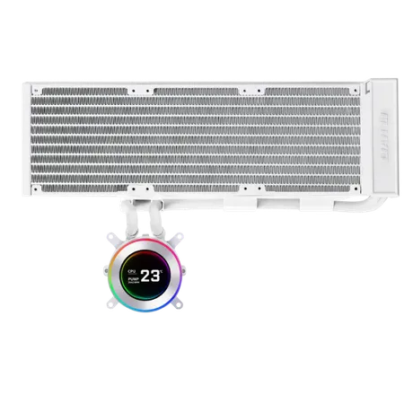 Lian Li Hydroshift II LCD-C 360N Fan less CPU Liquid Cooler (G89-GHS2LCD36B-IN)