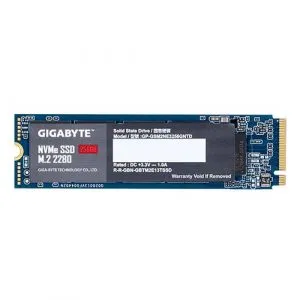 GIGABYTE PCle 256GB M.2 NVMe Gen3 Solid State Drive (SSD)