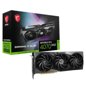 MSI GeForce RTX 4070 SUPER 12G GAMING X SLIM Graphic Card
