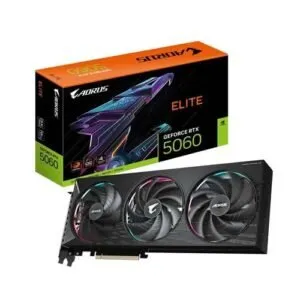 Gigabyte RTX 5060 Aorus Elite 8GB GDDR7 Graphics Card GV-N5060AORUS E-8GD