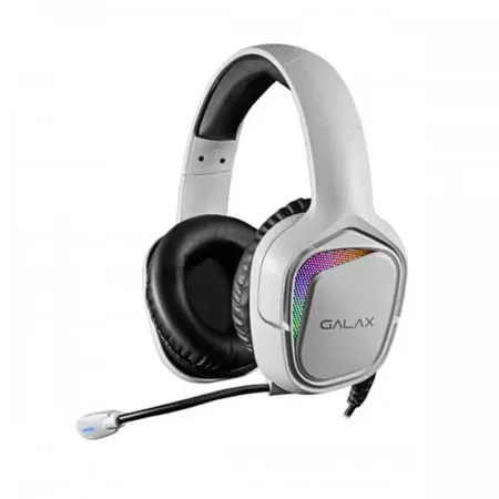 GALAX Sonar-04 3.5mm Wired 7.1 Surround Gaming Headset ( White ) ( PS4/PS5/PC/XBox one/Mac )