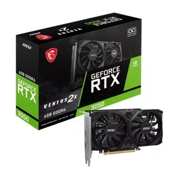 MSI GeForce RTX 3050 Ventus 2X OC 6GB GDDR6 Graphics Card
