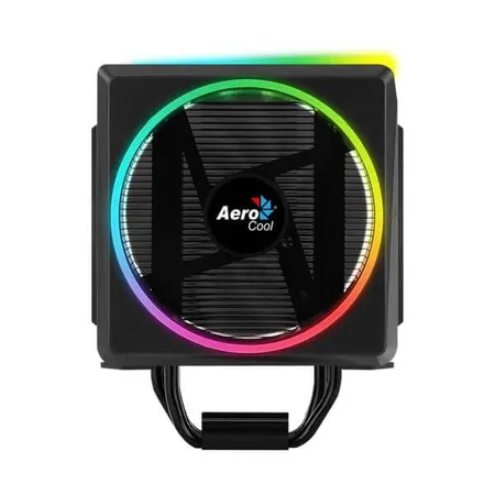 AEROCOOL Cylon 4 ARGB Single Tower CPU Air Cooler (Black)
