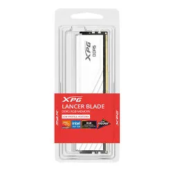 ADATA XPG Lancer Blade RGB 16GB (1 X 16GB) DDR5 6000MHz CL30 RAM (White) (AX5U6000C3016G-SLABRWH)