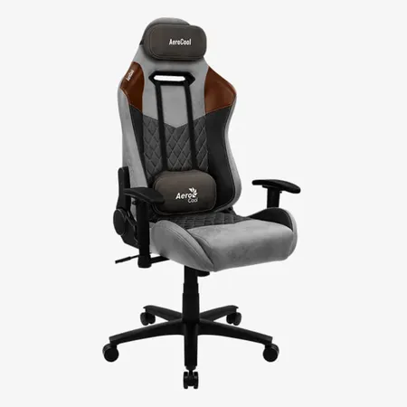 AEROCOOL Duke Areosuede Gaming Chair ( Ash Black )