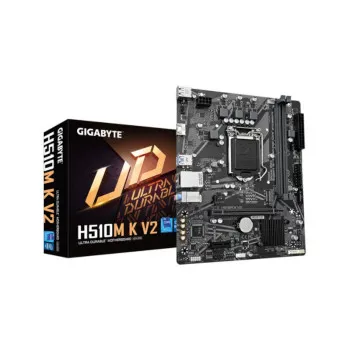 GIGABYTE H510M K V2 Motherboard | Intel H510 | Micro ATX | DDR4 | PCIe 3.0 | HDMI | USB 3.2 | Reliable Entry-Level
