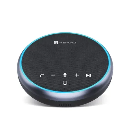 Portronics Talk One POR 1386 Bluetooth 5.1 Conference Speaker with 360 Voice Coverage