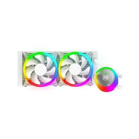 Ant Esports Ice Chroma 240 Argb 240mm Liquid Cooler White (ICE-CHROMA-240-ARGB-WHITE)