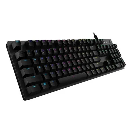 LOGITECH G512 RGB Full Size Mechanical Wired Gaming Keyboard ( GX Brown Tactile Switch ) ( Carbon )