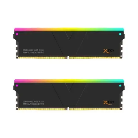 V-COLOR Manta XSky 32GB (16GB x 2) DDR5 RAM 6000MHz CL30 Intel XMP Desktop Memory