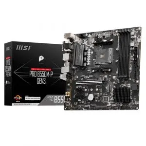 MSI Pro B550M-P Gen 3 DDR4 AMM Motherboard