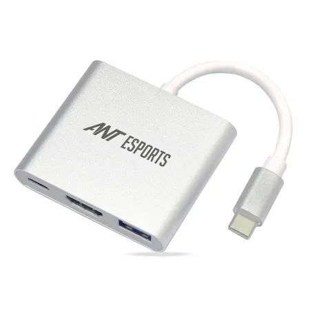 Ant Esports USB 3.1 Type-C To HDMI/USB3.0/Type-C Adapter (AEC310)