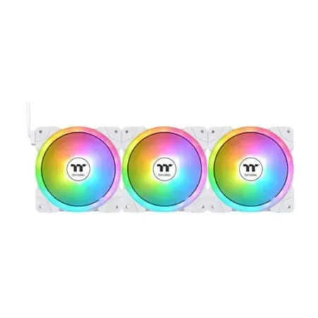 Thermaltake Swafan EX12 ARGB Sync White Cabinet Fan (Triple Pack)