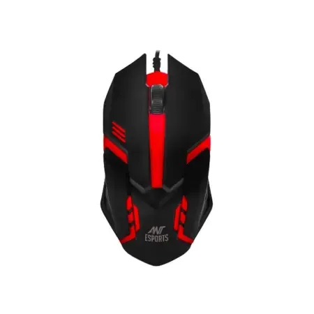 ANT ESPORTS GM45 Wired Ergonomic Gaming Mouse ( GM45 ) ( 3600DPI / 3 Macro Buttons ) ( Black )