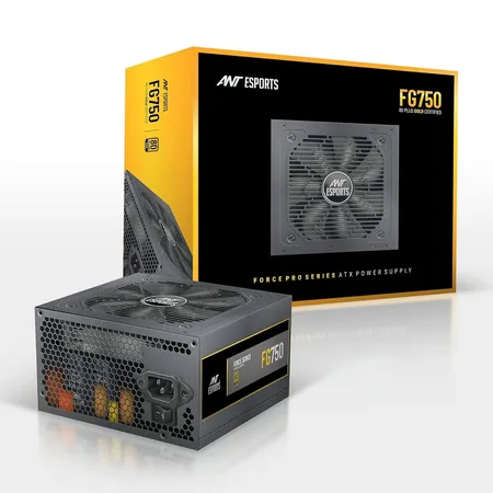 Ant Esports FG750 V2 - 80 Plus Gold Certified 750 Watt Full-Modular Power Supply