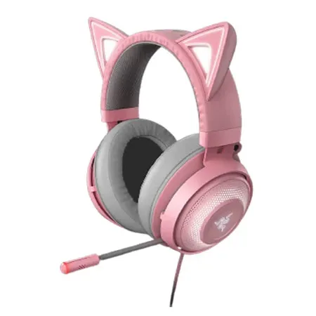 RAZER Kraken Kitty Wired 7.1 Surround Gaming Headphone ( Quartz ) ( PC / Xbox / Mobile / Mac )