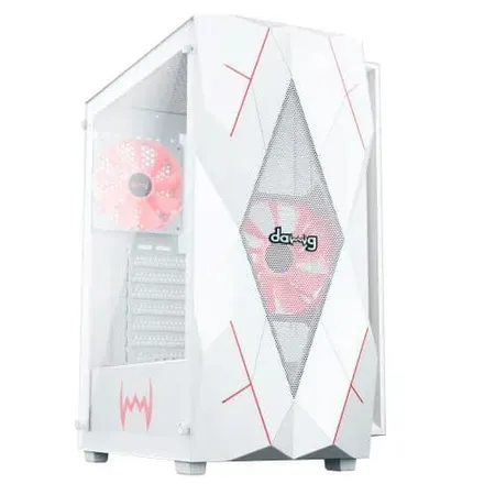 Dawg V 210 White ATX Mid Tower Case