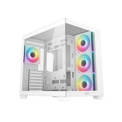 Deepcool CG530 4F White Mid Tower Cabinet, ATX Support, USB Type C, Up To 360 mm Radiator Support