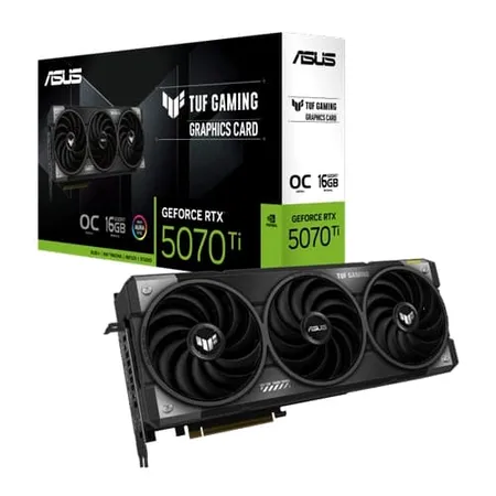 ASUS TUF Gaming GeForce RTX 5070 Ti 16GB GDDR7 OC Edition Graphics Card TUF-RTX5070TI-O16G-GAMING
