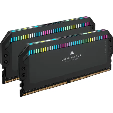Corsair Dominator Platinum RGB DDR5 32GB (16GBx2) 6000MHz Ram (Black) – CMT32GX5M2E6000C36