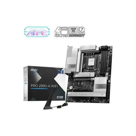 MSI PRO Z890 A Intel LGA 1851 DDR5 Full-ATX WiFi 7 Motherboard