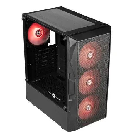 Circle Xtender X4 ATX Mid Tower Gaming Cabinet (Black)