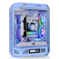 Thermaltake The Tower 600 Hydrangea Blue Mid Tower Gaming Cabinet