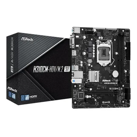 ASROCK H310CM-HDV/M.2 SE DDR4 Intel Motherboard