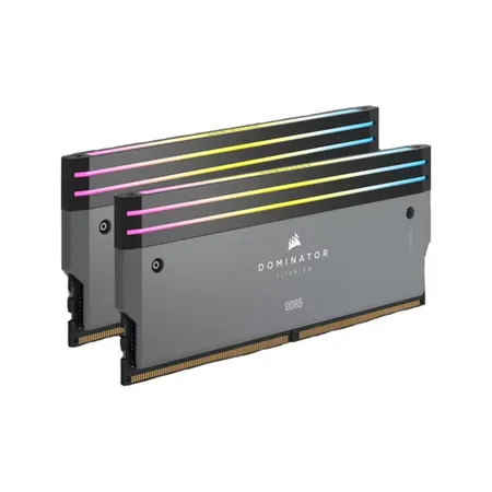 Corsair Dominator Titanium 64GB (2x32GB) DDR5 RAM 6000MHz CL30 Gaming Desktop Memory-Black