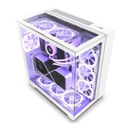 Nzxt H9 Elite Atx Mid Tower Cabinet White (CM-H91EW-01)