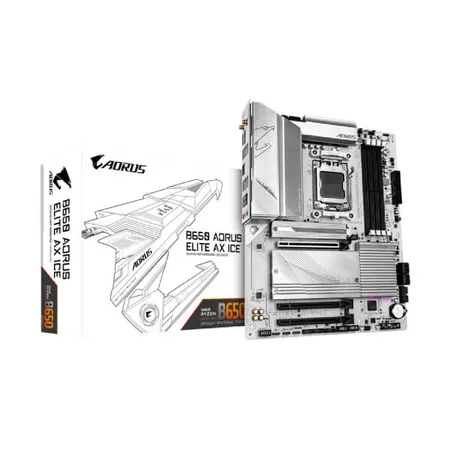 Gigabyte B650 AORUS Elite AX ICE AM5 DDR5 Motherboard