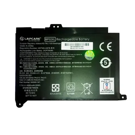 HP BP02XL Compatible Laptop Battery 34.65Whr 4500mAh 7.7V 2 Cell