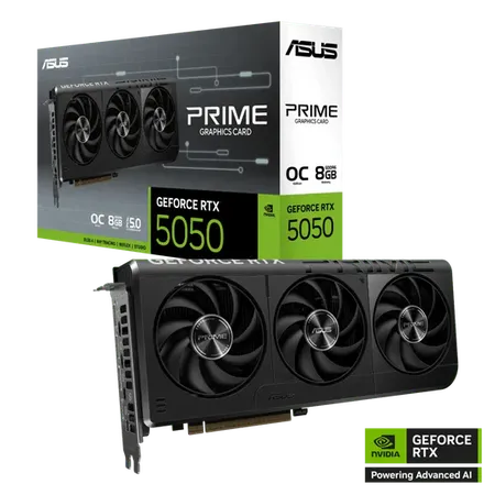Asus Prime RTX 5050 OC 8GB GDDR6 Graphics Card