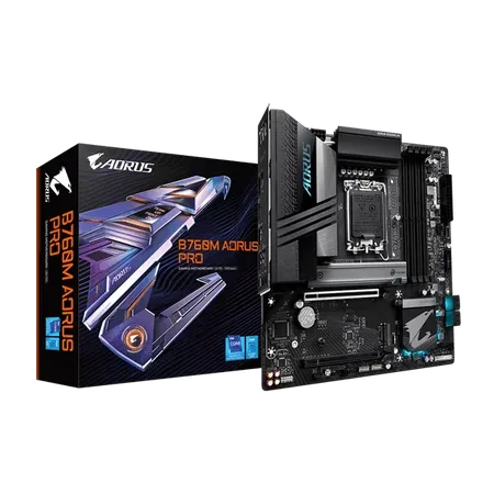 GIGABYTE GA-B760M AORUS PRO AX DDR5 INTEL LGA1700 MOTHERBOARD