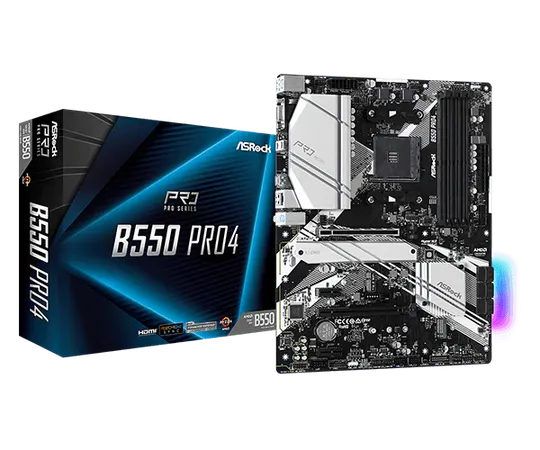 ASROCK B550 PRO 4 AMD AM4 MOTHERBOARD