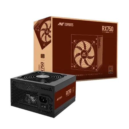 ANT ESPORTS RX750 80 PLUS BRONZE POWER SUPPLY