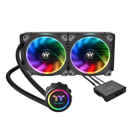 THERMALTAKE Floe Riing RGB 280 TT Premium Edition 280mm CPU Liquid Cooler (Black)