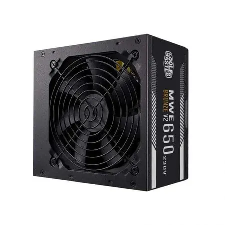 Cooler Master MWE 650 Bronze V2 80 Plus Bronze 650W Non Modular Power Supply MPE-6501-ACABW-BIN