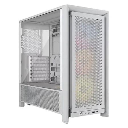 CORSAIR FRAME 4000D RS ARGB Modular High Airflow Mid-Tower PC Case-White