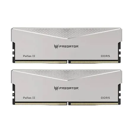 ACER Predator Pallas II Series 32GB ( 16GBx2 ) 6000MHz DDR5 Desktop RAM (Silver) ( CL30 )