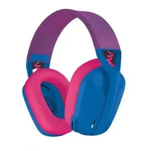 Logitech G435 Lightspeed Wireless Gaming Headset Blue and Raspberry (981-001063)