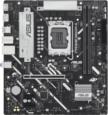 ASUS PRIME B860M-K-CSM LGA1851 RL-ILMSocket Mini-ATX Intel B860 Chipset DDR5 Motherboard for Desktop