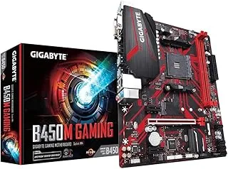 GIGABYTE B450M Gaming Motherboard with Hybrid Digital PWM, GIGABYTE Gaming LAN with Bandwidth Management, PCIe Gen3 x4 M.2, 7-Colors RGB LED Strips Support